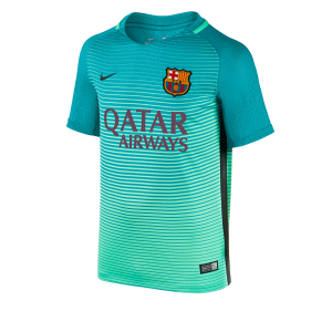 CAMISETA Barcelona 16/17 NIÑOS TERCERA EQUIPACIÓN