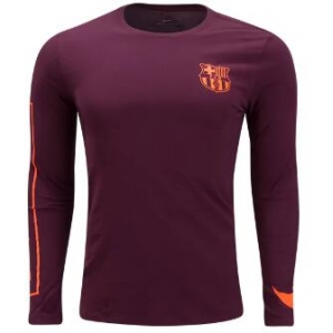 CAMISETA Nike Barcelona Manga larga Squad T- 17/18