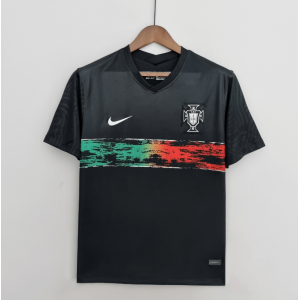 Camiseta Portugal 2022 Negra