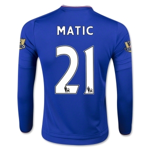 CAMISETA Chelsea 15/16 21 MATIC LS NIÑOS PRIMERA EQUIPACIÓN