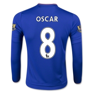 CAMISETA Chelsea 15/16  8 OSCAR LS NIÑOS PRIMERA EQUIPACIÓN