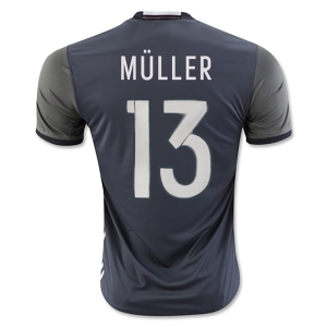 CAMISETA ALEMANIA 2016 MULLER SEGUNDA EQUIPACIÓN