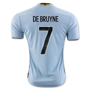 CAMISETA Bélgica 2016 DE BRUYNE SEGUNDA EQUIPACIÓN