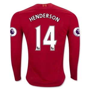 CAMISETA Liverpool 16/17 HENDERSON LS PRIMERA EQUIPACIÓN