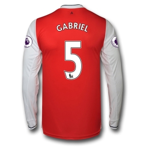 CAMISETA Arsenal 16/17  5 PAULISTA LS PRIMERA EQUIPACIÓN