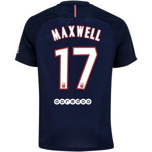 CAMISETA Paris Saint-Germain 16/17 MAXWELL PRIMERA EQUIPACIÓN