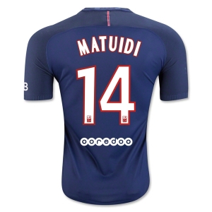 CAMISETA Paris Saint-Germain 16/17 MATUIDI Authentic PRIMERA EQUIPACIÓN