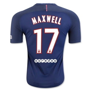 CAMISETA Paris Saint-Germain 16/17 MAXWELL Authentic PRIMERA EQUIPACIÓN